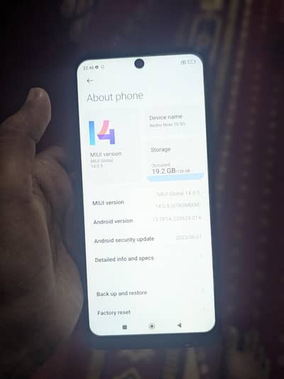 Redmi note 105g (add pora parhkar msg karen please)