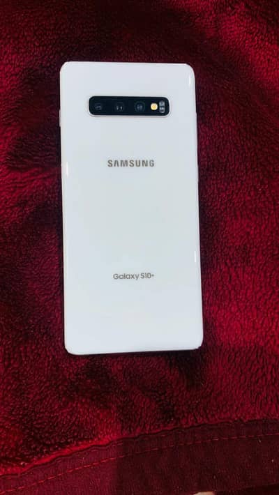 Samsung Galaxy  10 Plus Official PTA White Color Exchange Possible