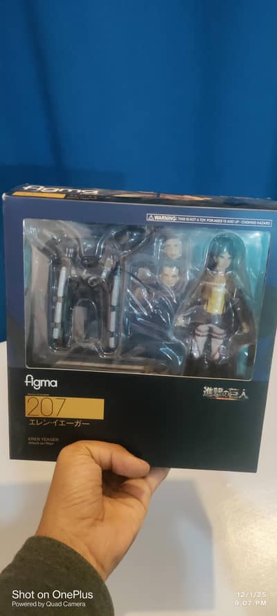 Attack On Titan Eren Yeager Figma figure 10+ pieces