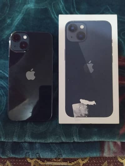 Iphone 13 with Box & Charger 100% Health