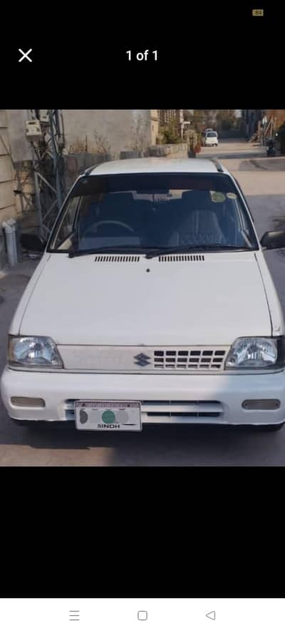 suzuki mehran  vxr 2009 almost genuine condition