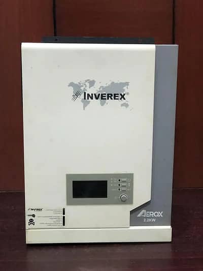 Inverex solar inverter running with lithium Battery,3 solar panels