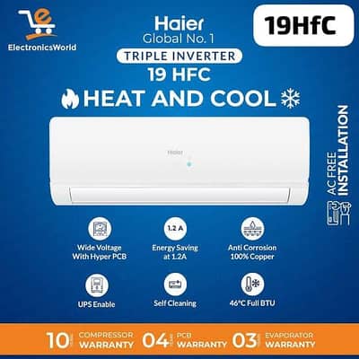 brand new Haier DC inverter untouch
