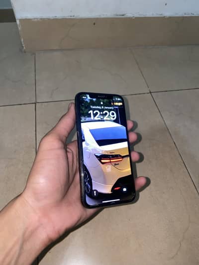 iPhone X pta approved 256 gb 10/8 condition  battery Change 