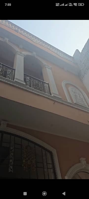 3.5 Marla Double Storey House For Sale In Sheraz Villaz Cavalry Ground Extension