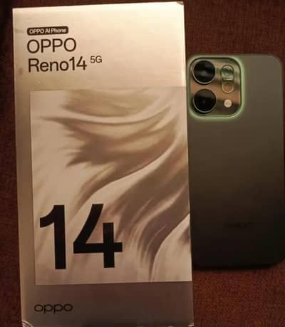 oppo reno 14 512GB 10/10 condition All accessories with Box