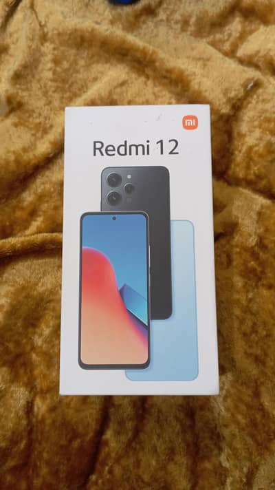 redmi 12 excellent 9.9/10 condition 8/256 recently warranty end