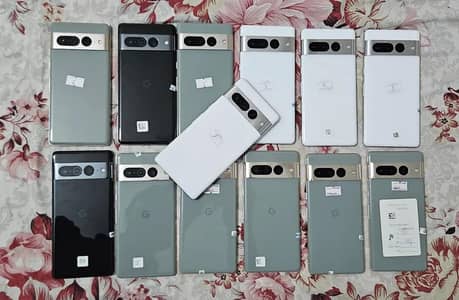 Google Pixel 7 Pro 128/256/512 Dual sim Official PTA Approved USA Stoc