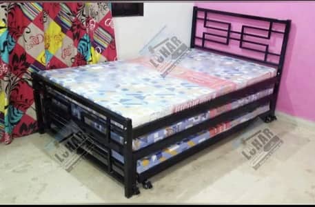 triple sliding trundle bed