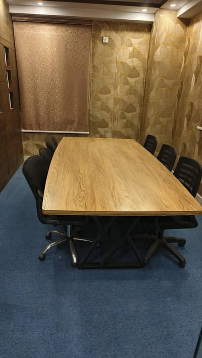 Conference Table, Revolving Chairs & computer tables for sale