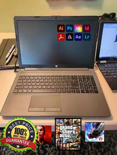 HP 255 Gaming Laptop 8GB 256GB NVME SSD | 2GB Dedicated graphics card