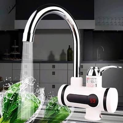 instant hot water tap with led temperature display