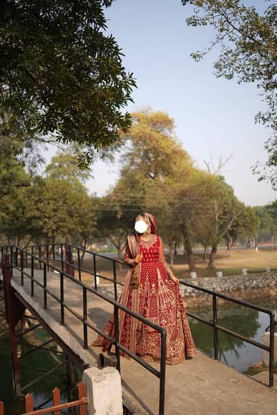 bridal dress baraat event