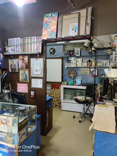 Corner Double Gated Shop For Sale Without Roof