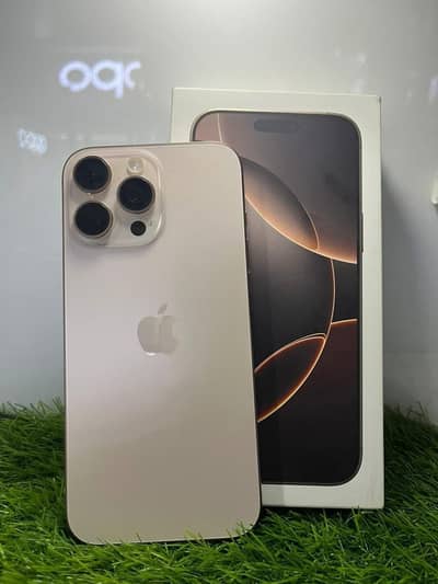 Iphone 16 pro max pta approved in immaculate condition