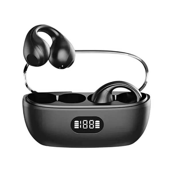 2025 New Release Open Ear TWS Mini Wireless Earbuds LED Digital Power Display Customized Logo Oem Odm Tws Earphones