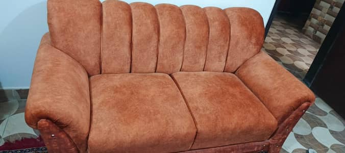 7-Seater Velvet Sofa Set - Excellent Condition | Negotiable Price