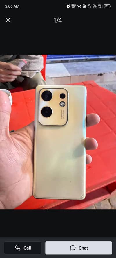 Infinix zero 30 new 10 by 10 condition scratch less