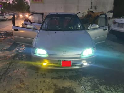 Honda Civic 1995 model silver color water dropping engine no documents