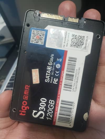 branded SSS (Tigo) 120GB SATA 6Gb/s 100%