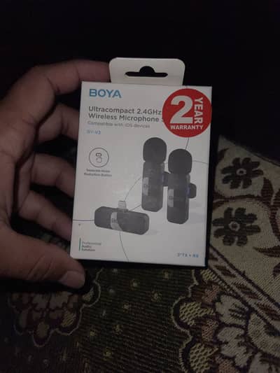 Boya microphones by v2