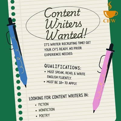 Hiring a Content Writer (0–1 yr exp)