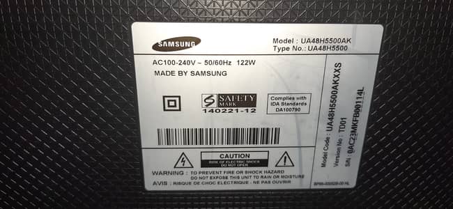 Samsung led 55 inches android  for sale