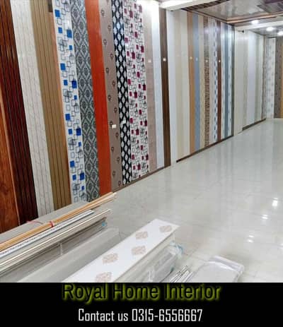 PVC Walls Panels / WPC Flutted Wall Panels / 3D Wallpaper / Wall Decor