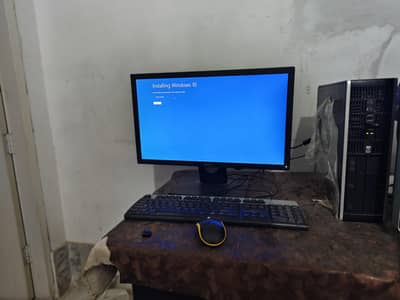 HP TOWER PC WITH MONITOR