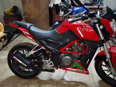 Benelli TNT 25 – Red, 2017 Model (17500 KM)