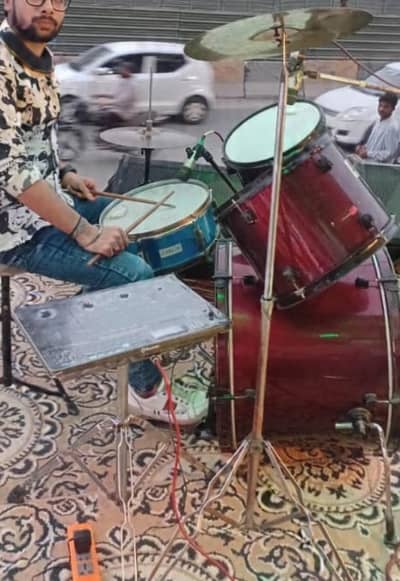 Acoustic Banson Drum kit for sale 03112763969 Whatsapp messages