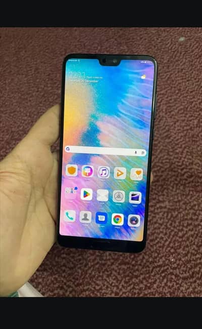 Huawei p20pro 6gb128gb official PTA Approved