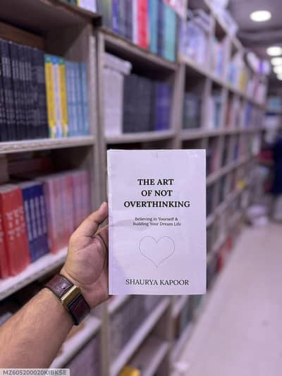 I am selling "The Art Of Not Overthinking" by shaurya kapoor