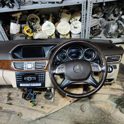 Mercedes Benz Uplift W212 E Complete Dashboard Switchboard Trunk Doors