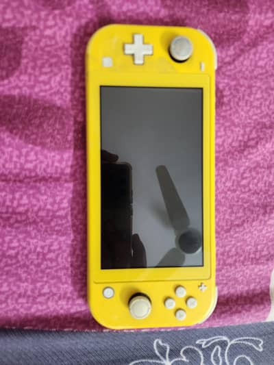 Nintendo switch lite with charger