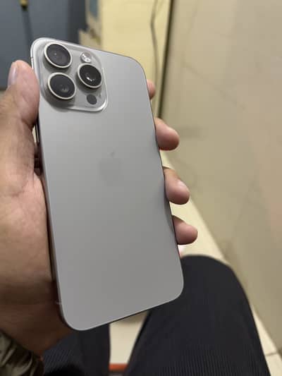 iphone 15 pro max Natural titanium PTA approved