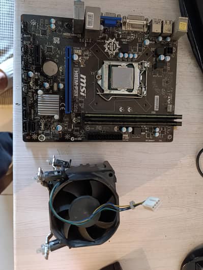 i5 4590 4th gen, motherboard h81 p33 and 16gb ddr3 ram