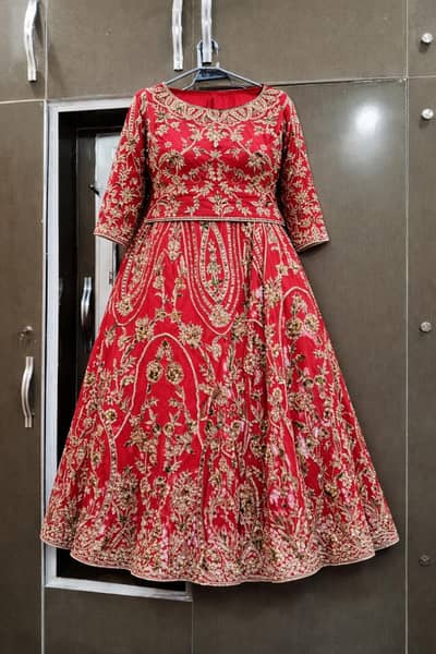 New bridal lehenga for sale condition new ,