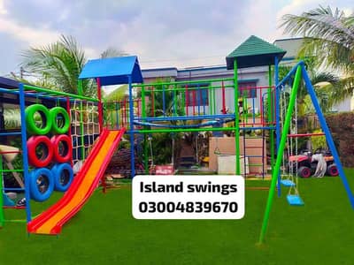 Swings|Slide|Seesaw|Marygoround|Bench|Gazibo|Tree House|Park Setup