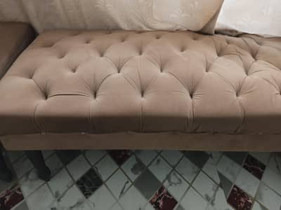 Sofa cum bed, 4 seater puffy, deewan