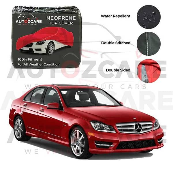Mercedes C200 Neoprene Car Top Cover - Model 2008-2014