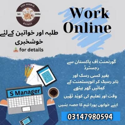 online work [without investment]
