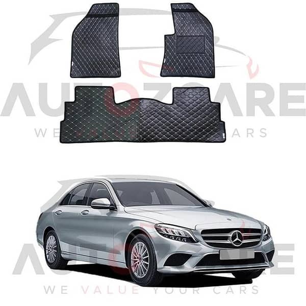 Mercedes C180 7D Floor Mat ( Flat Style ) 5PCS -Model 2015-2021