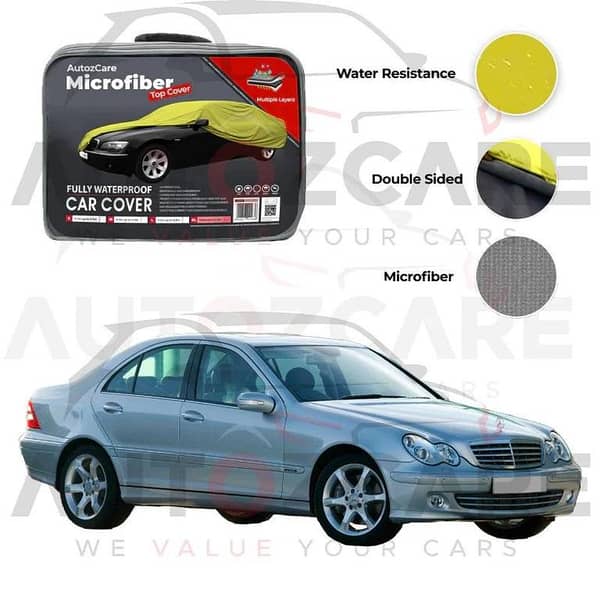 Mercedes C180 Microfiber Car Top Cover -Model 2001-2007
