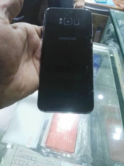 sam s8plus pta provd  black color  panal ma line or dote hn bakaya all