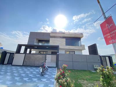 Main double road 1 Kanal Designer Luxury Double Unit House In Block B 1 Available For Sale In Multi Gardens MPCHS B-17 Islamabad