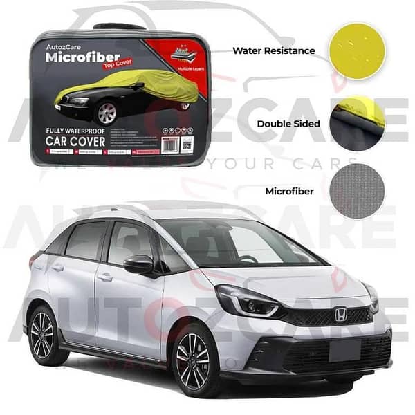 Honda Fit Microfiber Car Top Cover - Model 2021-2025