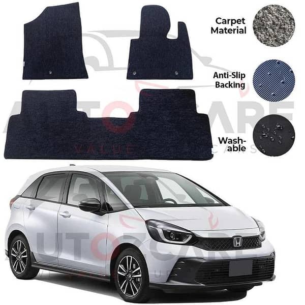 Honda Fit Genuine Fitting Carpet Floor Mat 3PCS - Model 2021-2025
