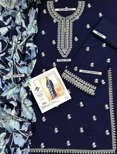 ladies unstitched suit