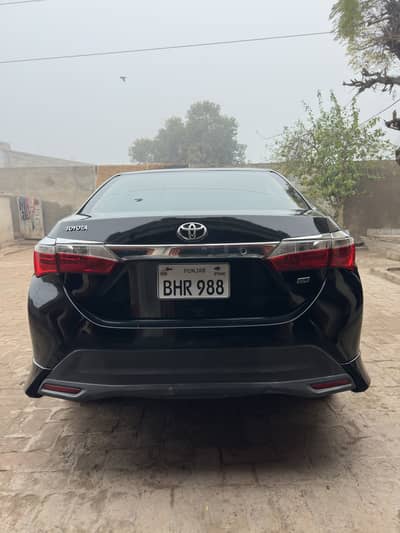 Toyota xli 2018 converted into gli